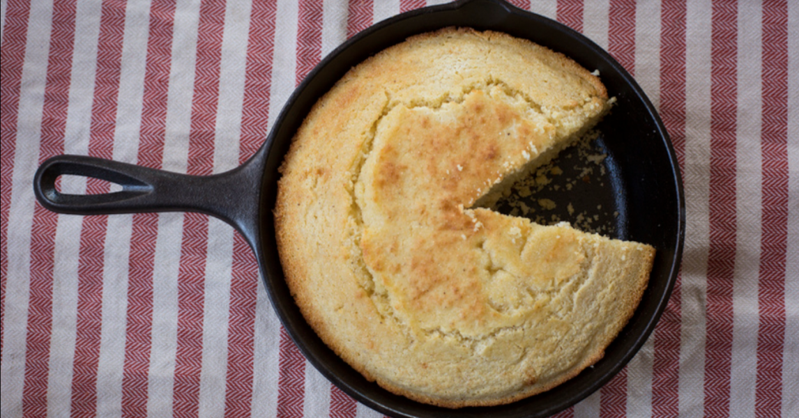 Simple Cast Iron Skillet Cornbread | Lodge Cast Iron